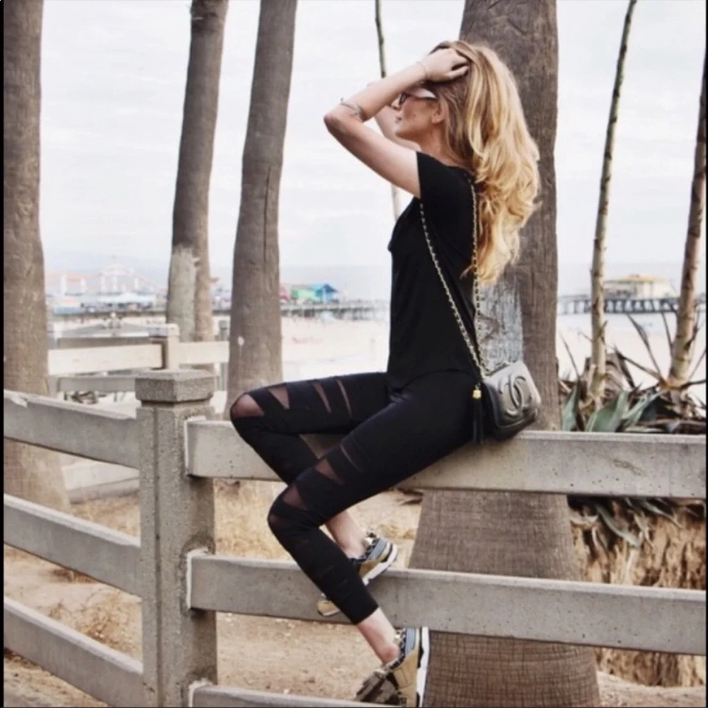 Lululemon Wunder Under HR Special Edition Tech Mesh pant size 4 NWT - Picture 7 of 10